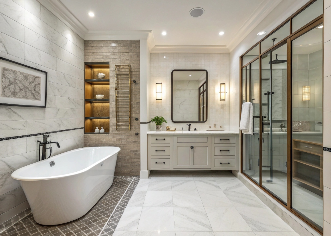 Керамическая плитка и керамогранит для облицовки лестниц