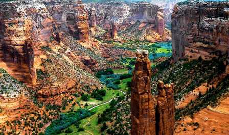 Гранд Каньон: изумительная красота каньона в Соединенных Штатах