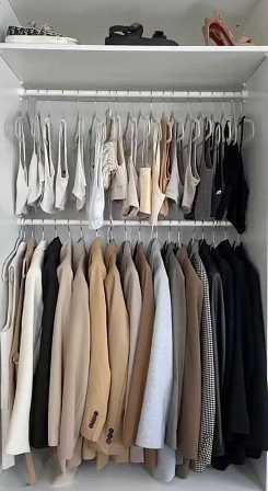 Как организовать свой гардероб в стиле минимализма