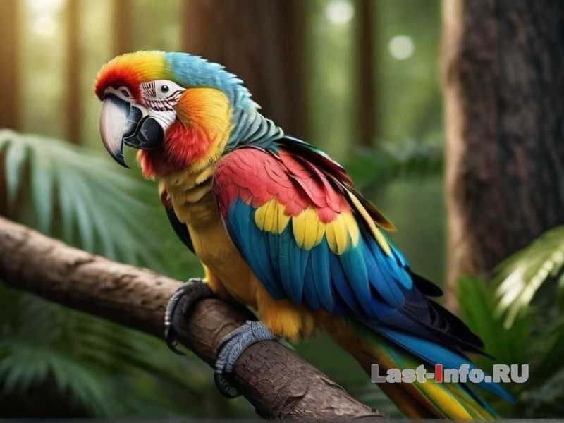 Почему попугай разбрасывает перья?