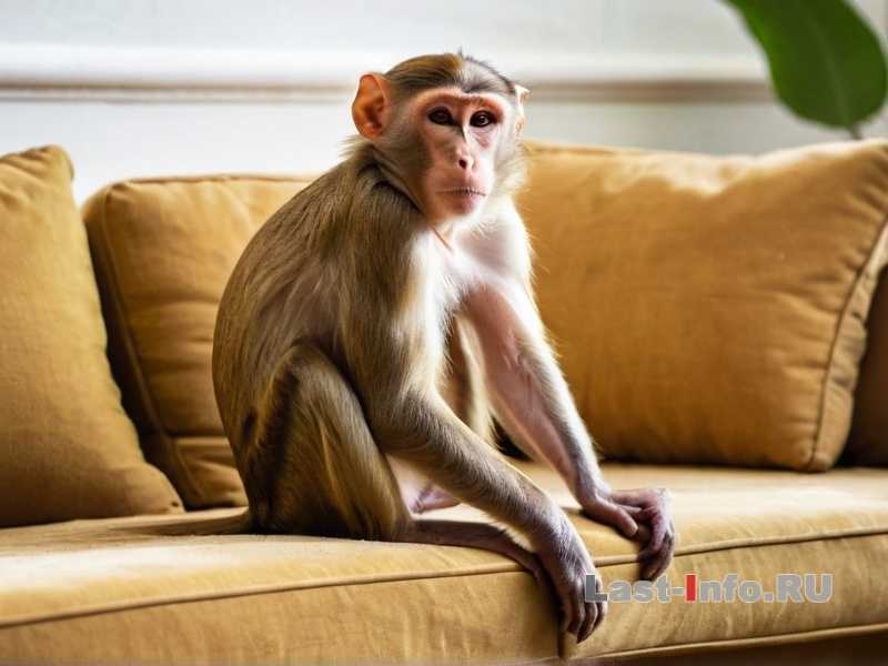 Домашняя обезьяна и телевизор - влияет ли просмотр видео на поведение?